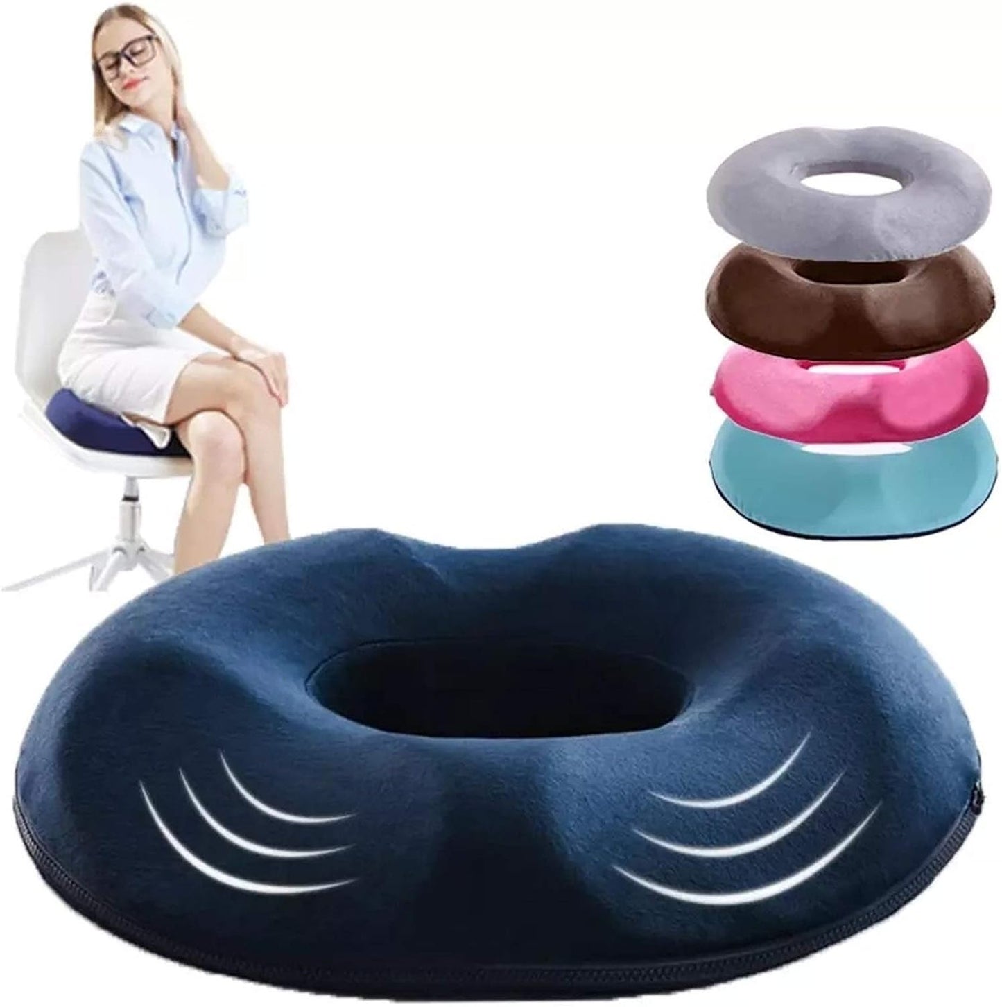 Comfortabele Donut-kussens voor verlichting van aambeienklachten