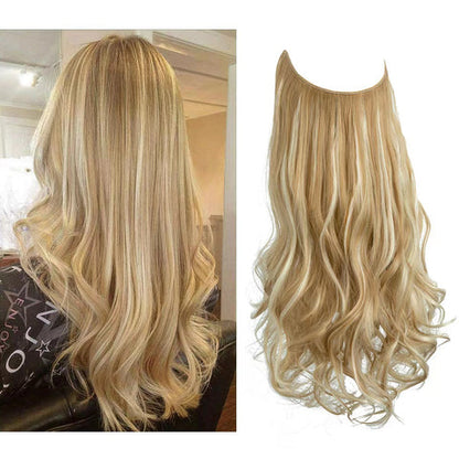 Onzichtbare Halo Hair Extensions voor moeiteloze glamour