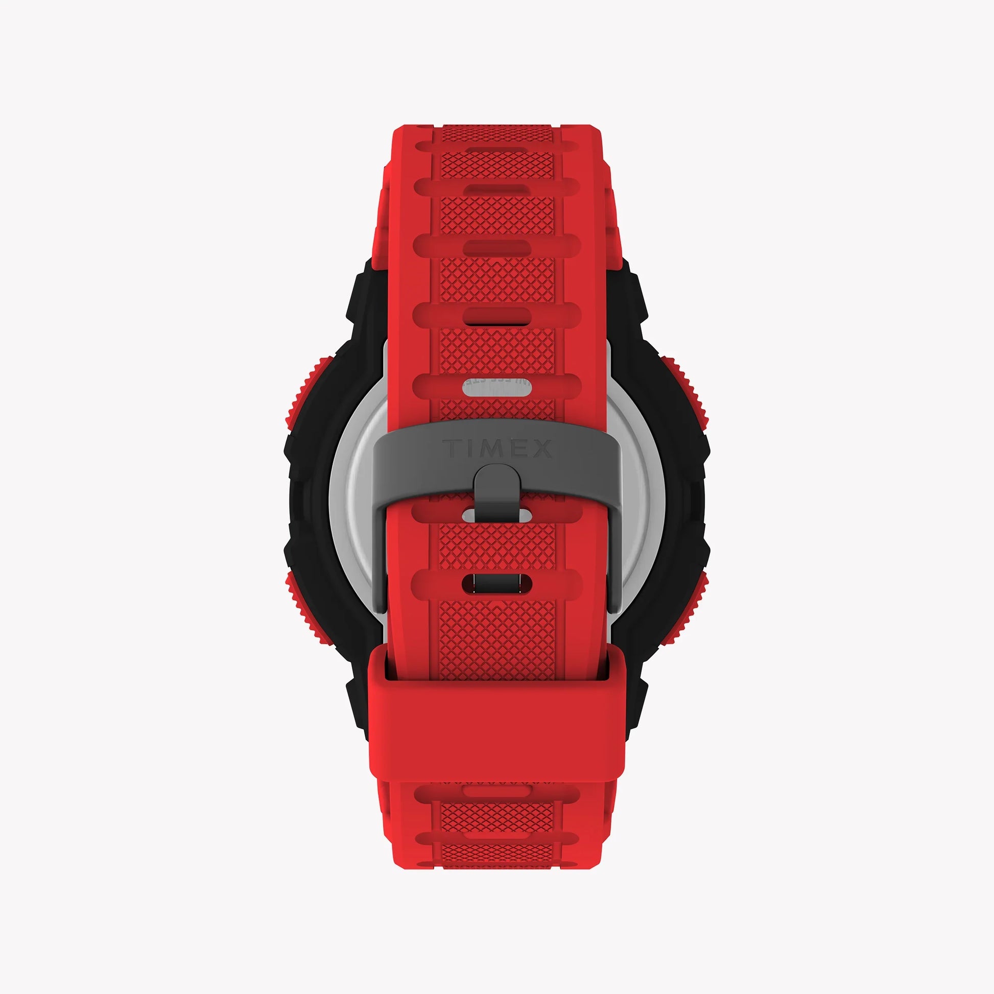 Timex Men's Red Digital Watch, Black Resin Case | T5K892-2