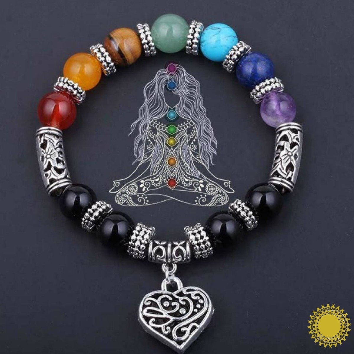 Reiki Energy Healing Bracelet with 7 Chakras