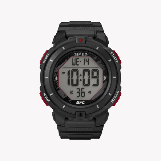 Timex Men's Black Digital Watch, Resin Case | TW5M59600-0