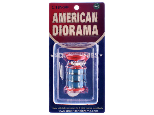 Portable Waste Oil Drain Tank for 1/18 Scale Models by American Diorama-0
