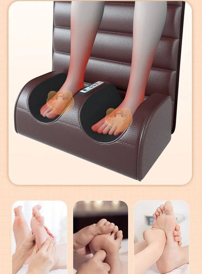 Verjong je lichaam met onze alles-in-één elektrische massage-matras - volledige verlichting voor nek, schouders, taille en rug met rustgevende warmte en knedende trillingen!