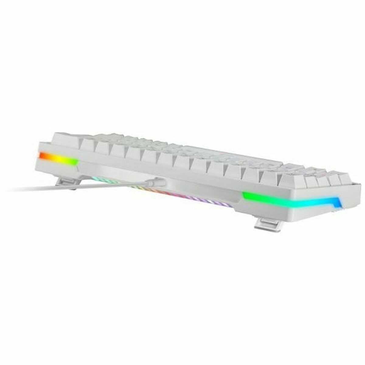 Gaming Keyboard Mars Gaming MKMINIPROWBES White Spanish Qwerty-2