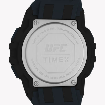 Timex Men's Black Resin Watch, Gray Band | TW5M59300-3