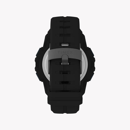 Timex Men's Black Resin Watch, Digital Display | TW5M59100-2