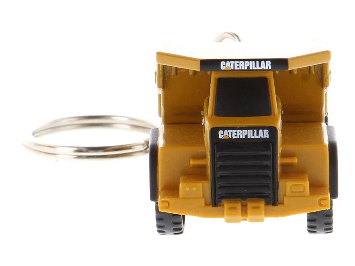 CAT Caterpillar 770 Off-Highway Truck Keychain Yellow Diecast Model by Diecast Masters-1
