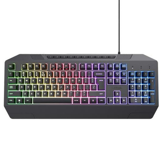 Gaming Keyboard Trust GXT836 EVOCX Black Multicolour QWERTY-0