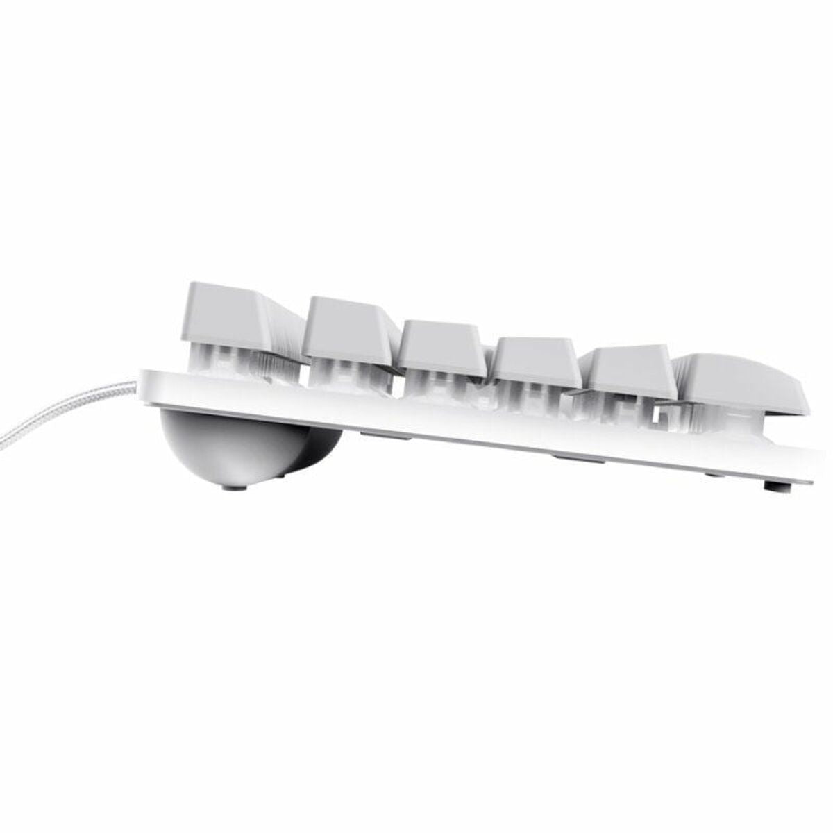 Gaming Keyboard Trust GXT 833W White Spanish Qwerty QWERTY-2