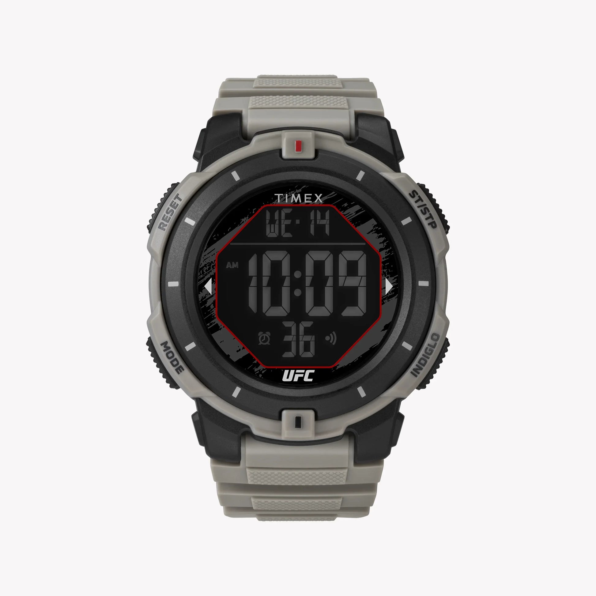 Timex Men's Resin Watch, Black/Tan | UFC Rumble Digital-0