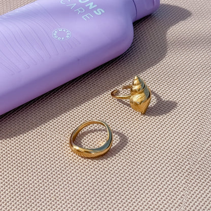 Conchiglia Dorata Ring-3
