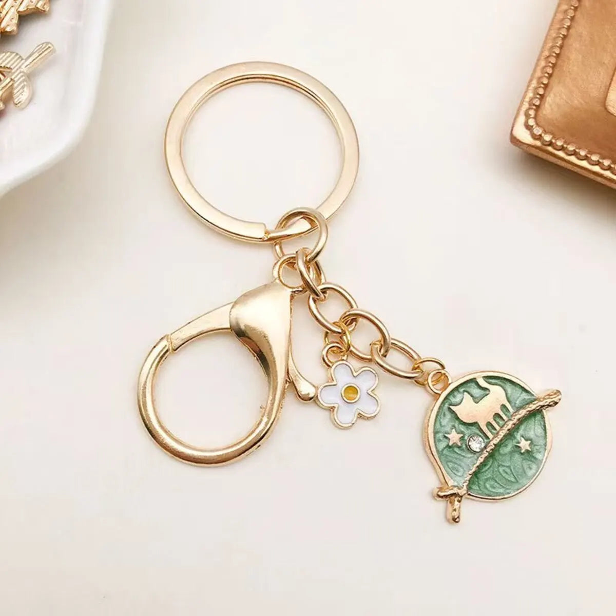 Mixed Enamel Charms for Jewelry Making Gold Tone Zinc Alloy Pendants DIY Bracelets Necklaces Craft Supplies