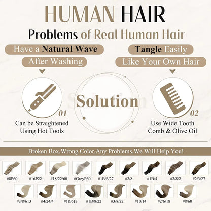 Verander Je Uiterlijk met Full Shine Ombre Blonde Menselijk Haar Weft Extensions - Zijdeachtig Steil 100g Remy Skin Dubbele Weft Bundels voor een Perfecte Salonafwerking!