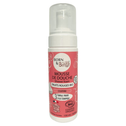 Red Fruit Shower Foam - Certified organic-0