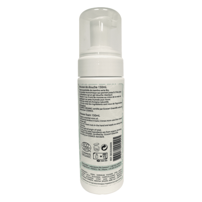 Spearmint Shower Foam - Certified organic-1