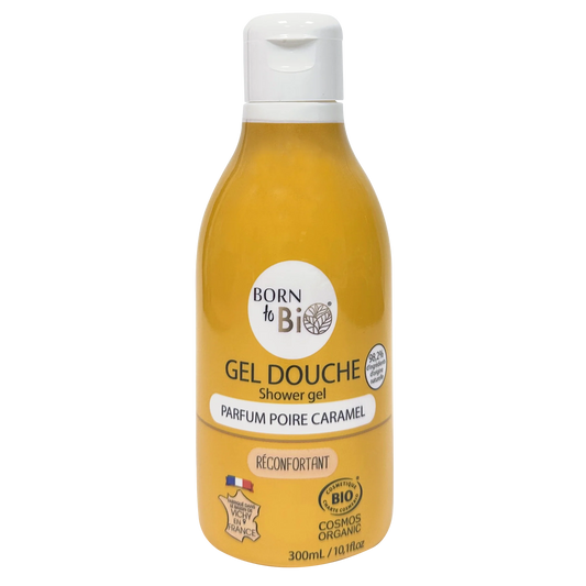 Certified Organic Caramel Pear Shower Gel-0