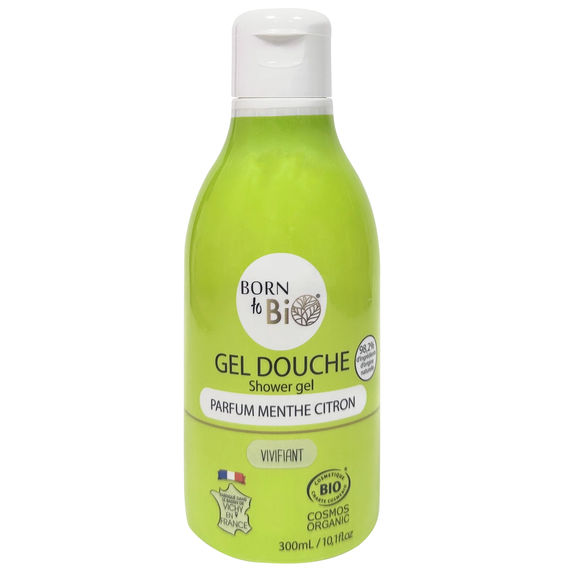 Certified Organic Lemon Mint Shower Gel-0