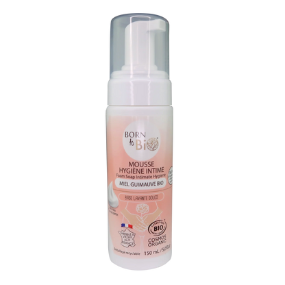 Honey and Marshmallow Intimate Hygiene Mousse - Certified Organic-0