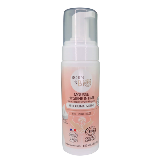 Honey and Marshmallow Intimate Hygiene Mousse - Certified Organic-0