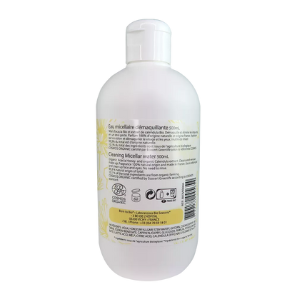 Calendula Honey Micellar Makeup Remover Water 500mL - Certified organic-1