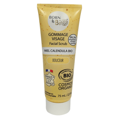 Calendula Honey Facial Scrub - Certified organic-0