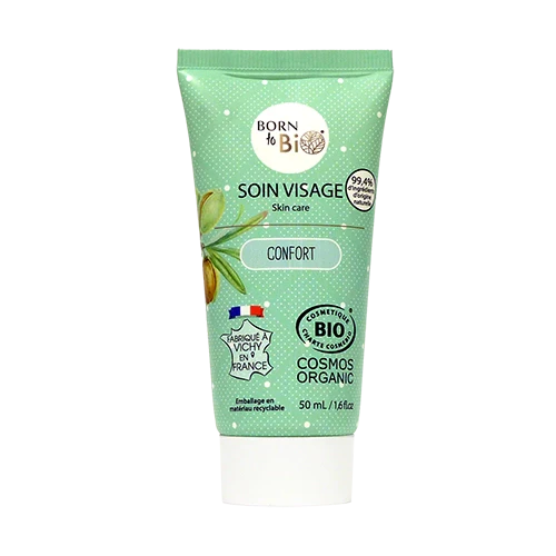 Anti-pollution facial treatment Sweet Almond Argan - Certified organic-0