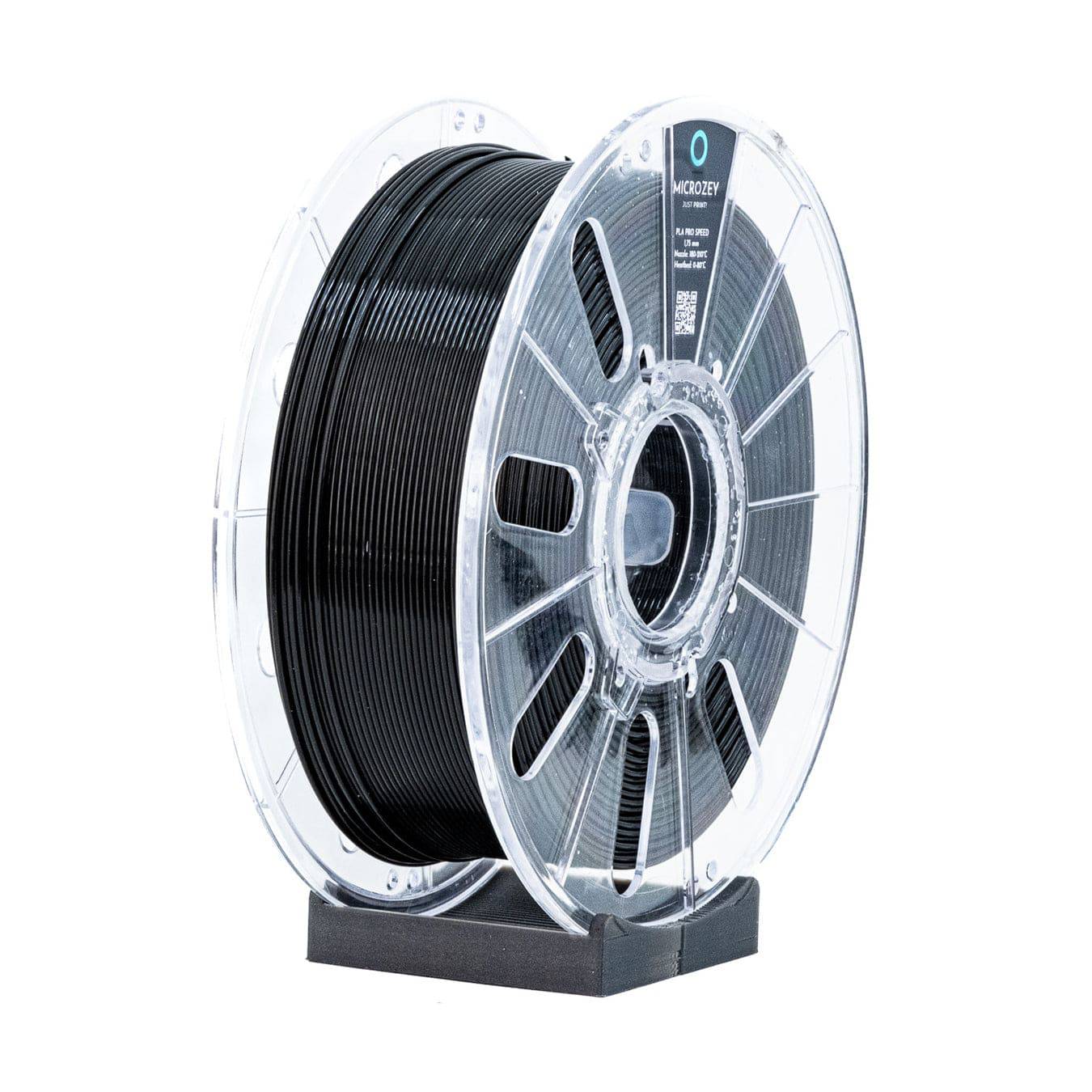 Microzey PLA PRO SPEED 3D filament Black  1.75 mm 1KG