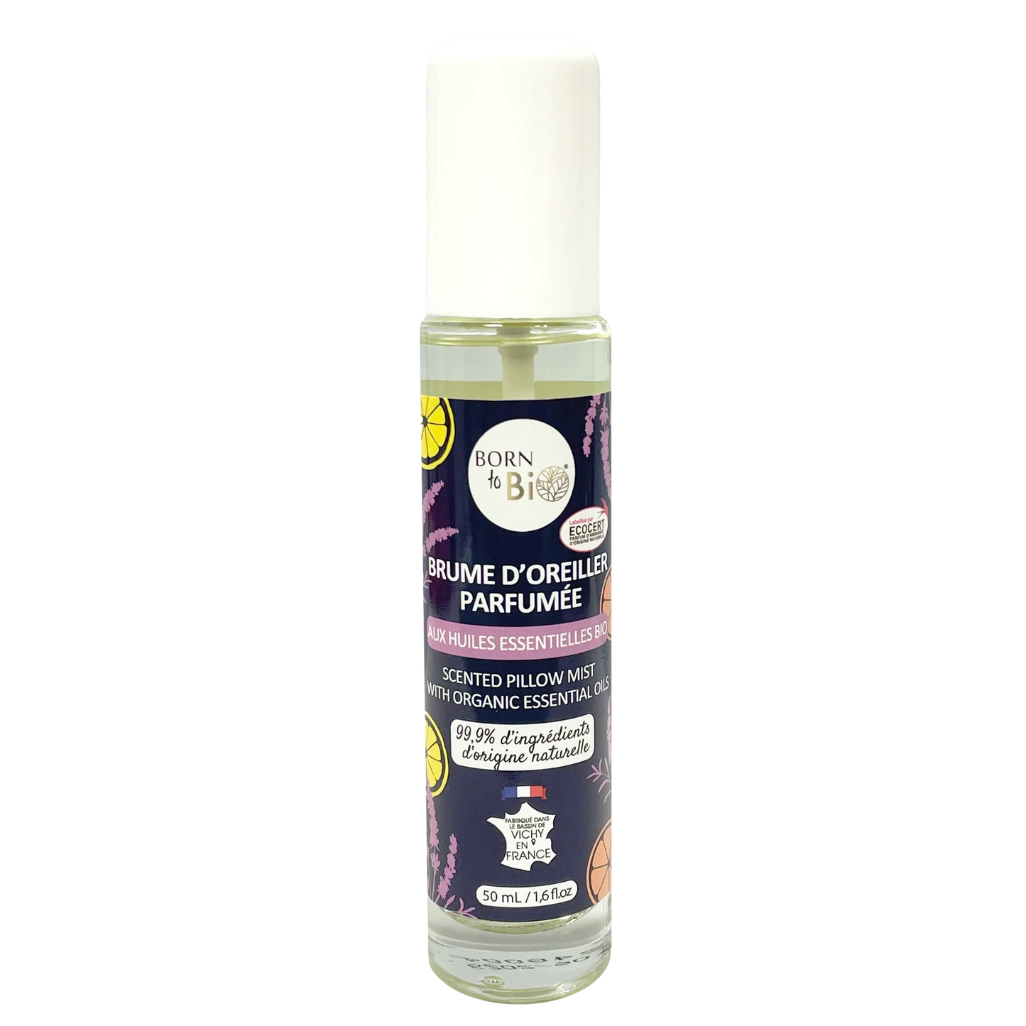 Elixir de Nuit Zen pillow mist with certified organic essential oils-1