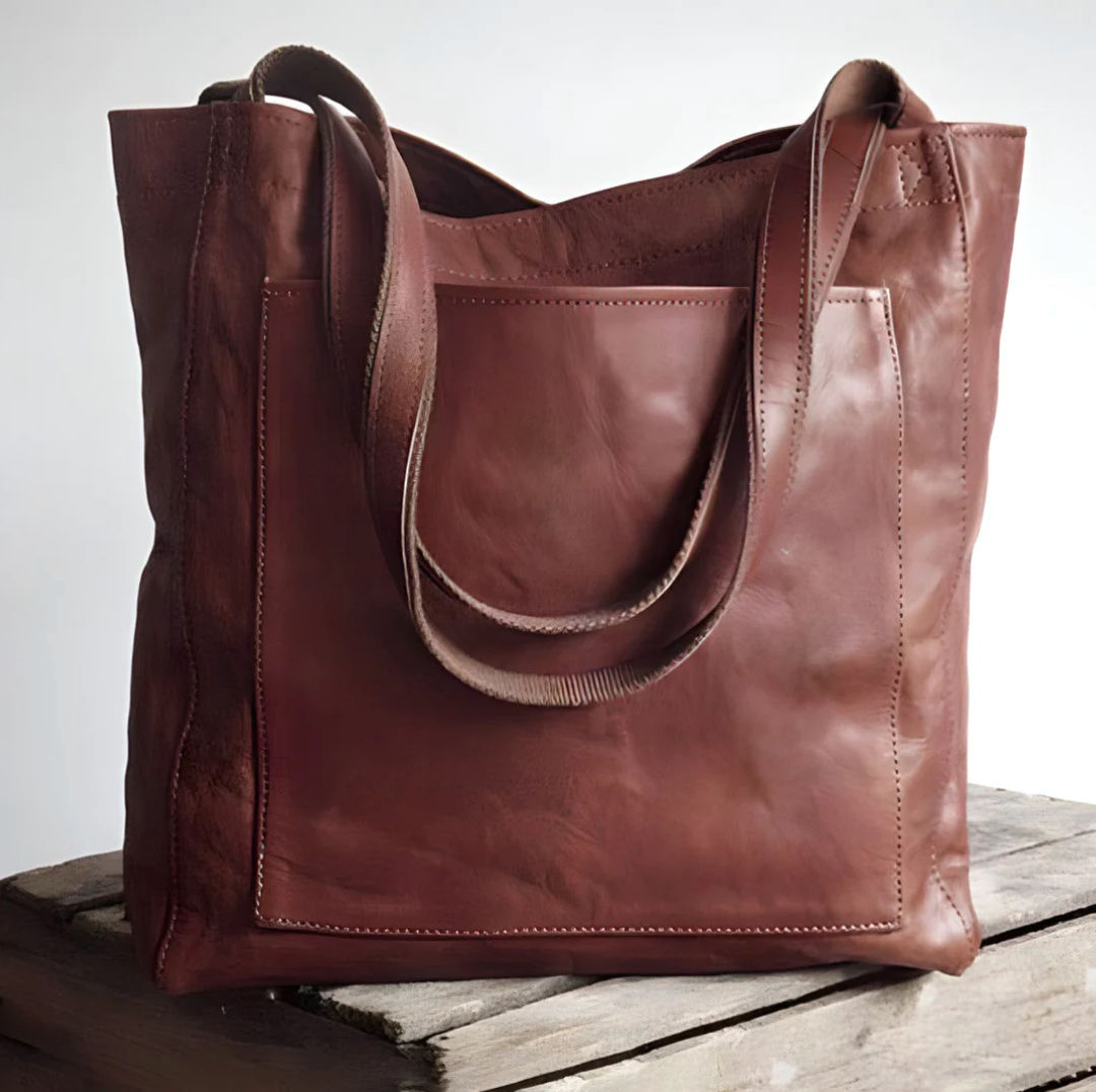 GUNDA - Exquisite Handgemaakte Leren Tas