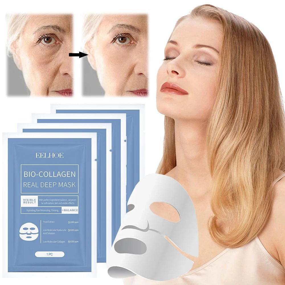 Bio Collageen Masker (set van 5 stuks) - Nueva Nova