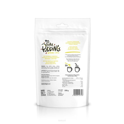 Bio Flax Pudding Apple And Banana-1