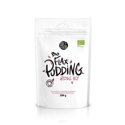 Bio Flaxseed Pudding Wild Rose-0