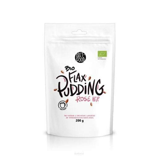 Bio Flaxseed Pudding Wild Rose-0