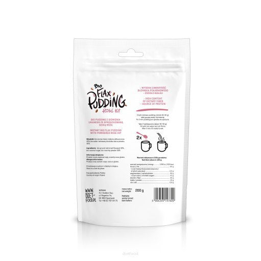 Bio Flaxseed Pudding Wild Rose-1