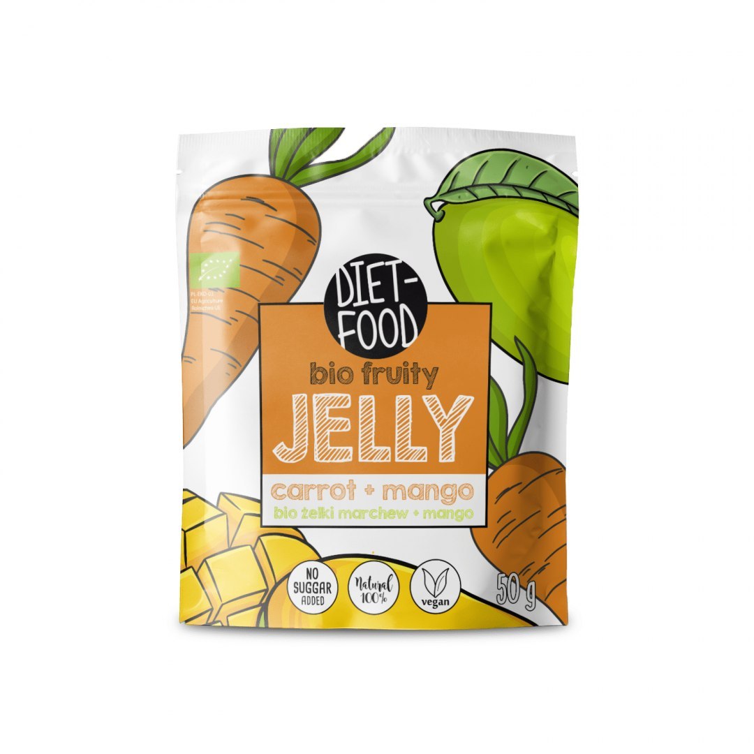 Bio Fruit Jelly - Carrot & Mango-0