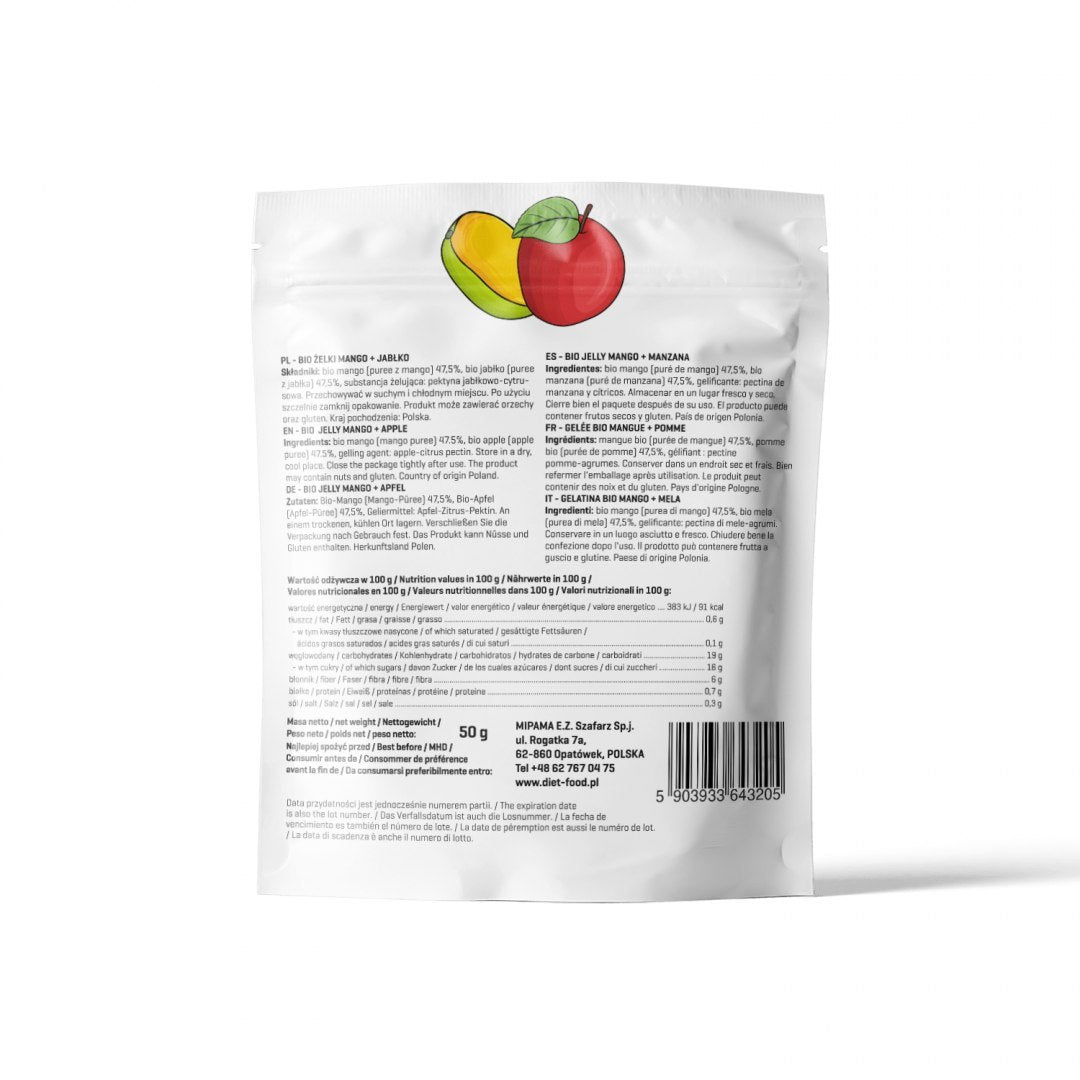 Bio Fruit Jelly - Carrot & Mango-1
