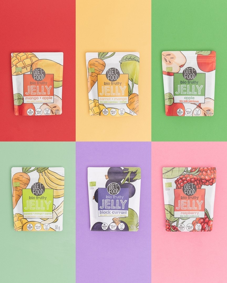 Bio Fruit Jelly - Carrot & Mango-3