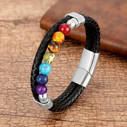Chakra Connectie Kralen Armband – Houd je Chakra’s in Balans - Nueva Nova