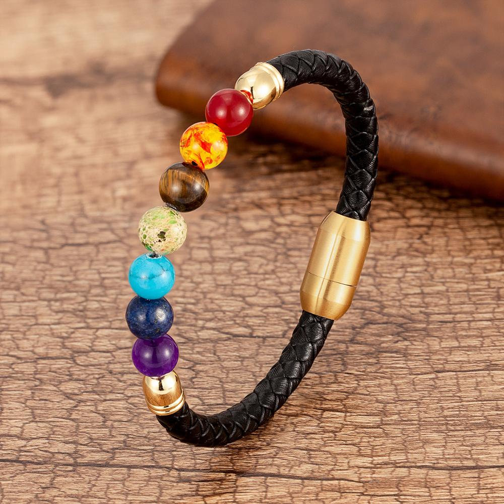 Chakra Connectie Kralen Armband – Houd je Chakra’s in Balans - Nueva Nova