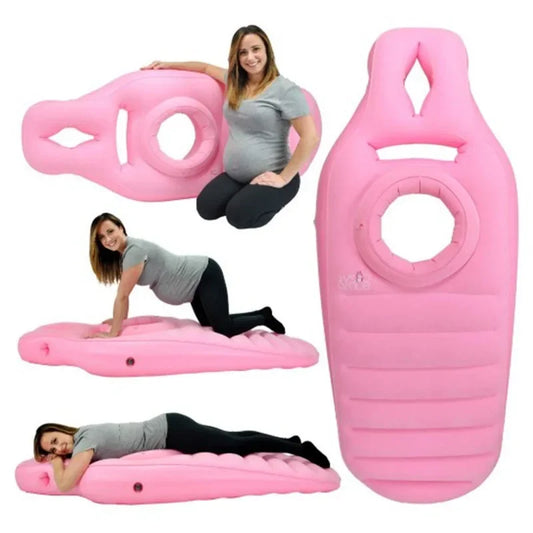Comfort & Support Opblaasbaar Kussen en Yogamat – Het Ultieme Ontspanningskussen!