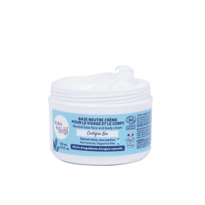 Certified organic neutral base face and body cream-1