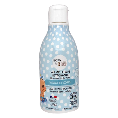 Baby Micellar Cleansing Water 300mL - Certified organic-0