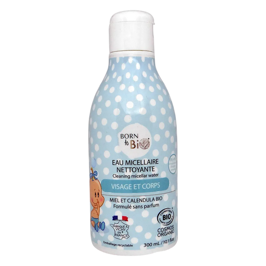 Baby Micellar Cleansing Water 300mL - Certified organic-0