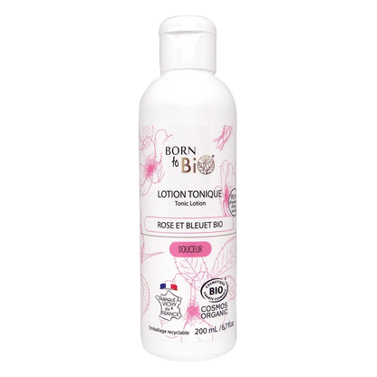 Lotion Tonique Rose et Bleuet - Certifiée bio-0