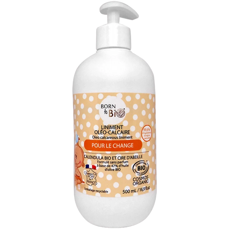 Oleo-Limestone Liniment for Baby 500mL - Certified organic-0