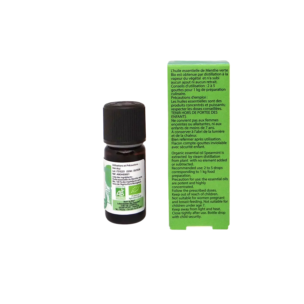 Organic Spearmint essential oil-1