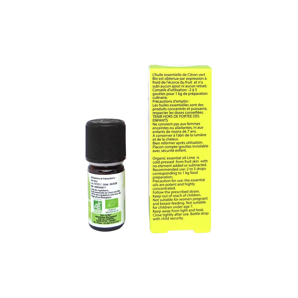 Organic Lime essential oil-2