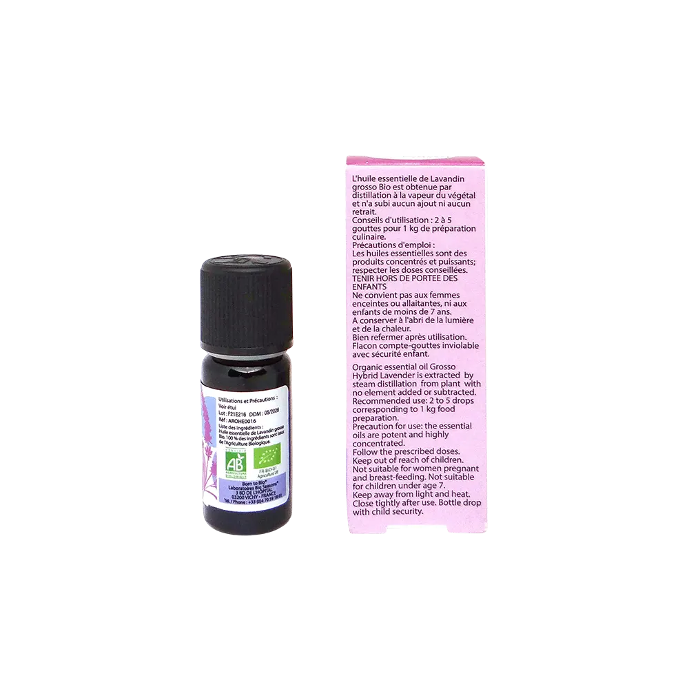 Organic Lavandin grosso essential oil-1