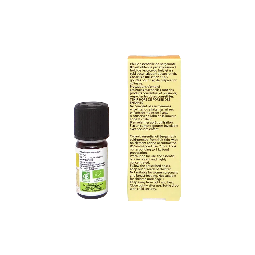 Organic Bergamot essential oil-2