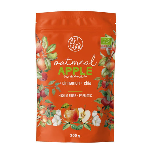Diet-Food BIO OATMEAL APPLE WITH PREBIOTIC-0
